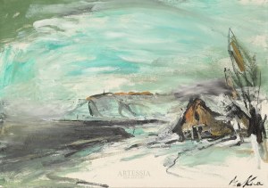 Marian Mokwa (1889-1987), Chata nad brzegiem morza