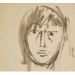 Barbara Jonscher (1926-1986), Autoportret, lata 50-te XX w.