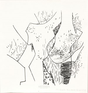 Maria Ewa Łunkiewicz-Rogoyska (1895-1967), Kompozycja, 1963