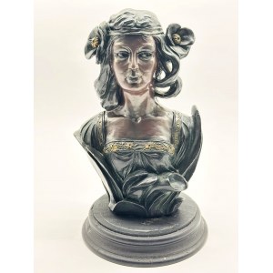 Art Nouveau figure of a woman by an unknown author