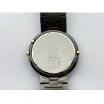 Zegarek męski Seiko Quartz z fazami księżyca 36 mm