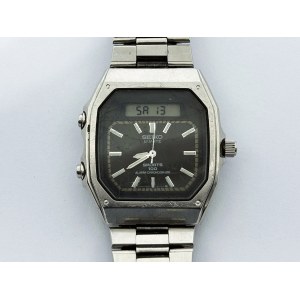 Men's/unisex Seiko Sports 100 Alarm Chronograph 35 mm watch