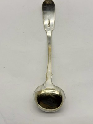 Silver-plated sauce spoon