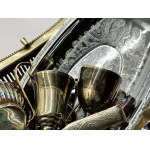 Mix of silver-plated and chrome-plated items