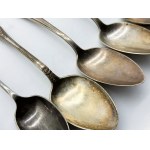 Mix of 7 silver-plated spoons