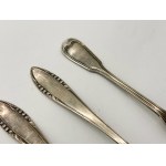 Mix of 7 silver-plated spoons