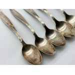 5 silver-plated spoons Hefra MET-60