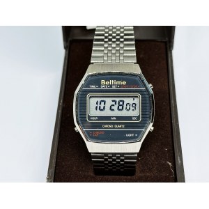 Zegarek męski/unisex Beltime 35 mm, z pudełkiem oraz papierami