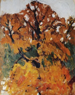 Stanisław Czajkowski (1878-1954), Drzewo jesienią