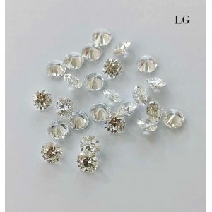 50 LABORATORNĚ PĚSTOVANÝCH DIAMANTŮ F VS2 1,6-1,69 MM - CELKEM 0,89 KARÁTU