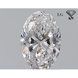 DIAMANT 1,50 CT D IF PĚSTOVANÝ V LABORATOŘI - OVÁLNÝ - IGI