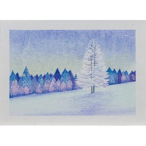 Asahara Sanae (attiva dal 1990 al 2010), Albero bianco, Giappone, 2000 circa.