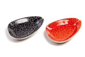 Zestaw dwu popielniczek, Zakłady Porcelany i Porcelitu Stołowego 