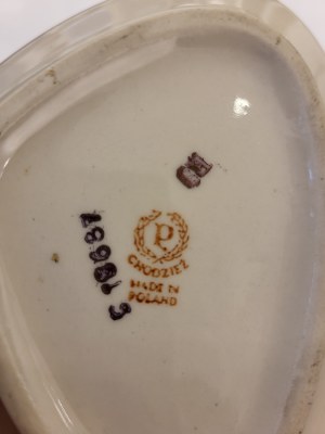 Zestaw dwu popielniczek, Zakłady Porcelany i Porcelitu Stołowego 