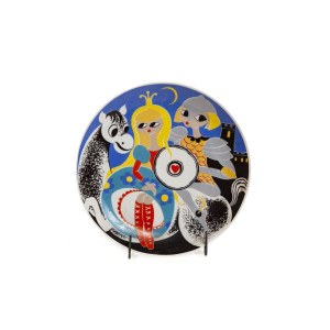 Talerz z cyklu Bajki, Zakłady Porcelany Stołowej Karolina