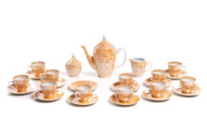 Coffee set for 11 persons, Porcelana 