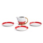 Bogdan WENDORF, Dandelion and three saucers from the "Kula" service