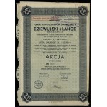 Poland, bearer share of 250 PLN, 1937, Warsaw