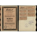 Poland, 10 shares at 100 zlotys = 1,000 zlotys, 1934
