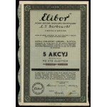 Poland, 5 shares of 100 zlotys each = 500 zlotys, 1934, Warsaw