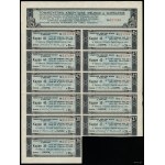 Republic of Poland (1918-1939), set of 3 securities