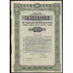 Rzeczpospolita Polska (1918-1939), zestaw 3 papierów wartościowych
