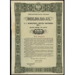 Rzeczpospolita Polska (1918-1939), zestaw 3 papierów wartościowych