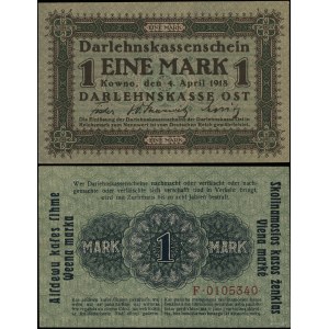 Polska, 1 marka, 4.04.1918, Kowno