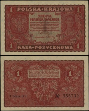 Poland, 1 Polish mark, 23.08.1919
