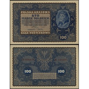 Polska, 100 marek polskich, 23.08.1919, IH-W
