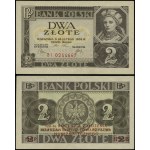 Poland, 2 zloty with occasional overprint, 26.02.1936