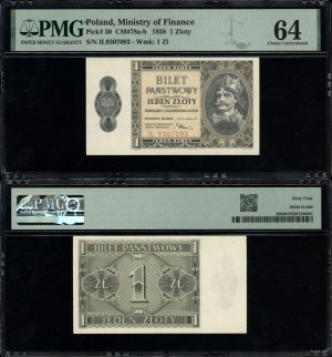Poľsko, 1 zlotý, 1.10.1938