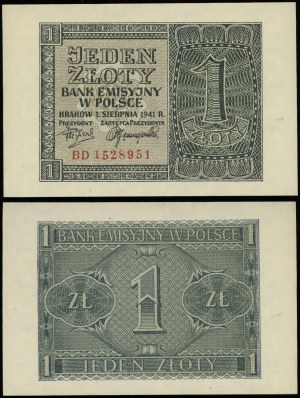Poľsko, 1 zlotý, 1.08.1941