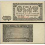 Poland, 2 zloty, 1.07.1948