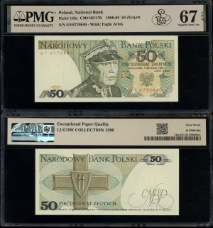 Poland, 50 zloty, 1.12.1988