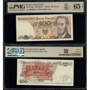 Polska, 100 złotych, 1.06.1986, PB