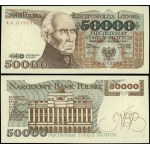 Poland, 50,000 zloty, 1.12.1989