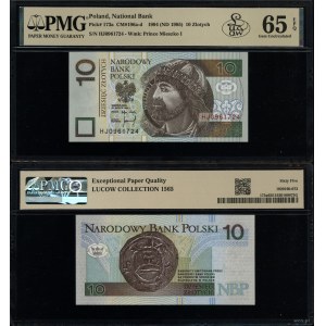 Polska, 10 złotych, 25.03.1994, HJ