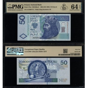Polska, 50 złotych, 25.03.1994, AU