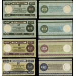 Poland, set of 4 vouchers: 2 x 1 cent, 5 cents, 20 cents, 1.10.1979