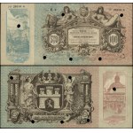 Galicia, endorsement for 100 crowns (blank), 1915