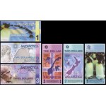 Antarctica, set of 6 bills, 2008-2011