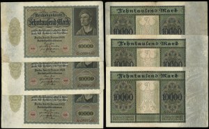 Germany, set: 3 x 10,000 marks, 19.01.1922