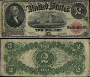 United States of America (USA), $2, 1917