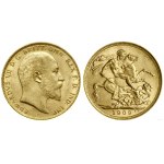 United Kingdom, pound, 1909, London