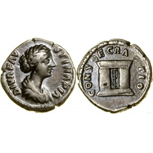 Cesarstwo Rzymskie, denar pośmiertny, (176-180), Rzym