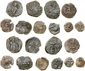 coin set, set of 10 Byzantine coins