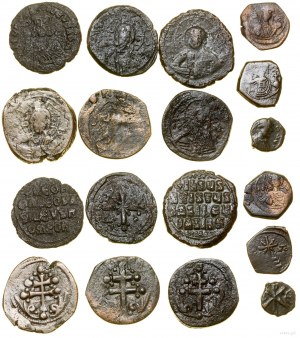 coin set, set of 9 Byzantine coins