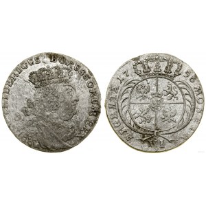 Polska, szóstak, 1756 E, Królewiec