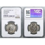Poland, two-zloty (1/3 thaler), 1810 IS, Warsaw